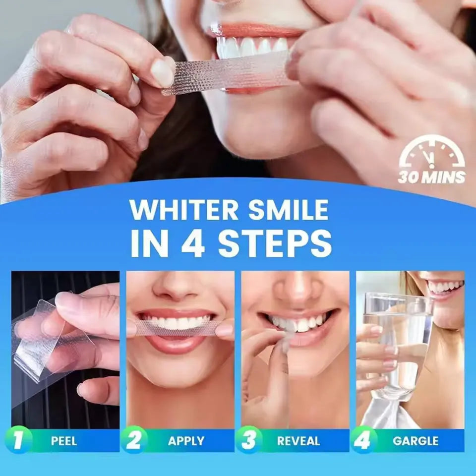 Teeth whitening strips